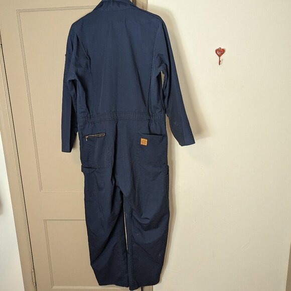 Big Ben Coverall Jumpsuit Vintage Mechanic Carpenter Work Canvas Boilersuit - Picture 3 of 13